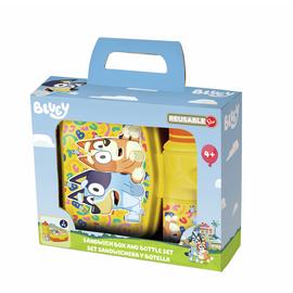 Bluey Sandwich Box & Bottle Set - 380ml