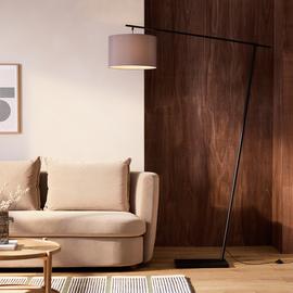 Habitat XL Over Arc Base Only Floor Lamp - Black
