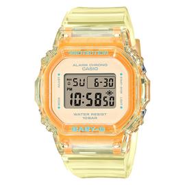 Casio Baby-G Digital Display Yellow Bracelet Watch