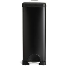 Habitat 30 Litre Slim Line Modern Pedal Bin - Black