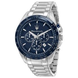 Maserati Traguardo Blue Dial Stainless Steel Bracelet Watch