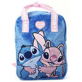 Disney Lili and Stitch 7.5L Kids Backpack - Blue and Pink