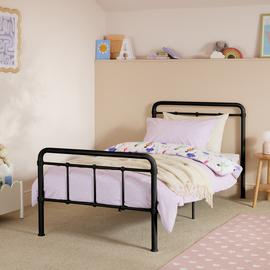 Habitat Kids Agnes Single Metal Bed Frame - Black