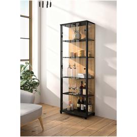 Argos Home Optima 2 Door Glass Display Cabinet