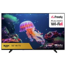 Bush 50 Inch 50UT24SB Smart 4K UHD HDR LED TiVo Freely TV