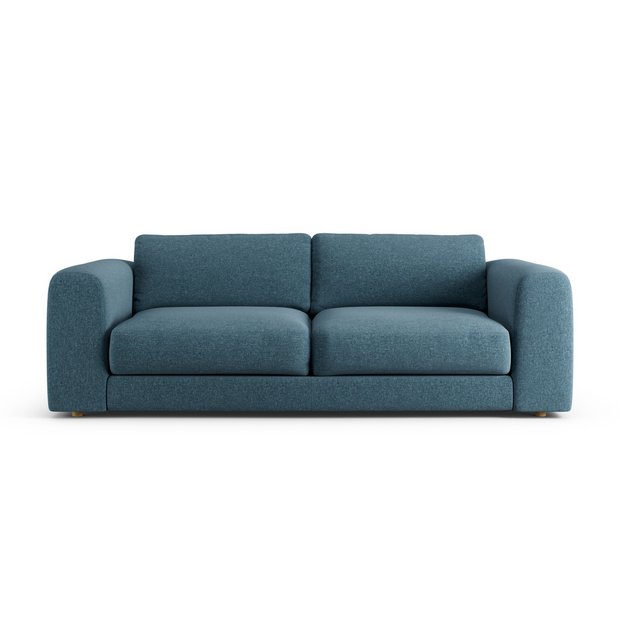 Buy Habitat Ayr Fabric 4 Seater Sofa Blue Sofas Argos