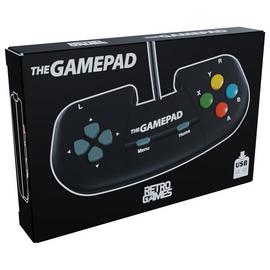 The Gamepad Retro Gaming Controller - Black
