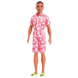 Barbie Fashionistas Ken Doll with Coral Jumpsuit - 32cm