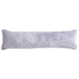 Habitat Faux Fur Tipped Draught Excluder - Grey