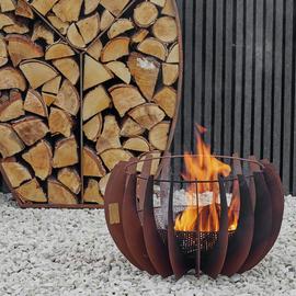 Ivyline Outdoor Solis Fire Pit - Rust