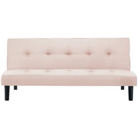 Birlea Aurora Velvet Clic Clac Sofa Bed - Pink