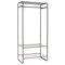Argos Home Clothes Rail with Shelves - Black