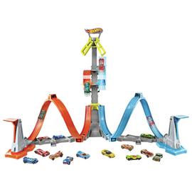Hot Wheels Loop & Launch Toy Car Track Set