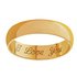 Revere 9ct Gold DShape High Dome Wedding Ring