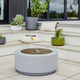 Ivyline Solis Large Water Feature - Terrazzo