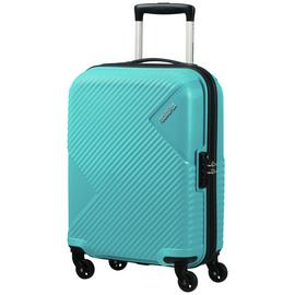 American Tourister Zakk Blue 4 Wheel Hard Cabin Case