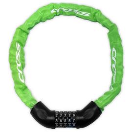 Cross Steel Kids Combination Bike Lock - Green