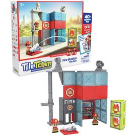 Tile Town Fire House Set