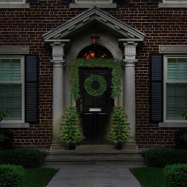 Premier Decorations Pre lit Christmas Door Decorations