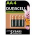 Duracell Rechargeable AA 2500mAh batteriesPack of 4