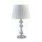 Argos Home Kilmore Glass Table Lamp with Pleated Shade