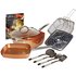 Copper Chef Deep Sided Square Pan - Deluxe 10pc Set