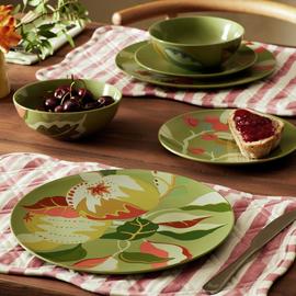 Habitat x Sanderson & National Trust Berries 12pc Dinner Set