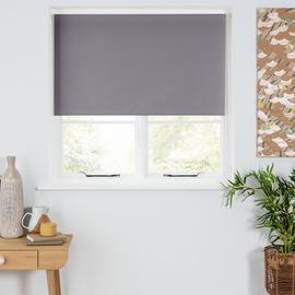 Argos Home Blackout Slate Grey Roller Blind