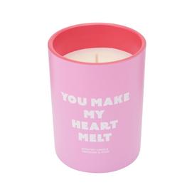 Home YOU MAKE MY HEART MELT Medium Candle - Gardenia & Rose