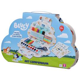 Bluey Art Compendium 50 Piece Activity And Craft Set