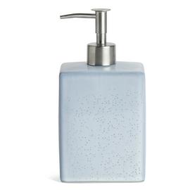 Habitat Reactive Glaze Ceramic Soap Dispenser - Blue