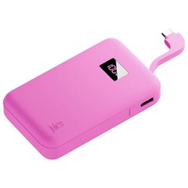Juice 10000mAh Integrated 2 Portable Power Bank - Pink