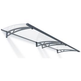 Palram Canopia 3000mm Altair Door Canopy - Grey Clear