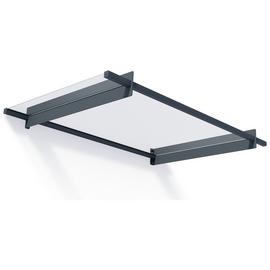 Palram Canopia 1500mm Nancy Door Awning - Grey Clear