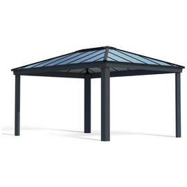 Palram Canopia Dallas Grey Garden Gazebo 12 x 16ft