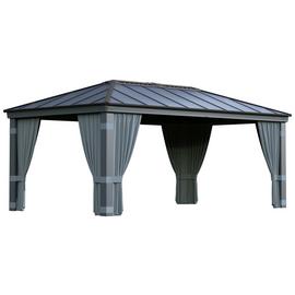 Palram Canopia Dallas 4 Piece Gazebo Curtain Set 12 x 20ft