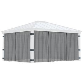 Palram Canopia Dallas 4 Piece Gazebo Netting Set 14 x 16ft