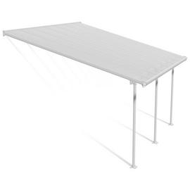 Palram Canopia Feria 4 x 4.25m Patio Cover White Clear