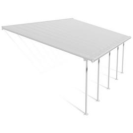 Palram Canopia Feria 4 x 7.87m Patio Cover White Clear