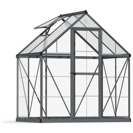 Palram Canopia Hybrid Grey Greenhouse - 6 x 4ft