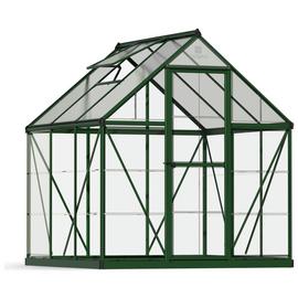Palram Canopia Hybrid Green Greenhouse - 6 x 6ft