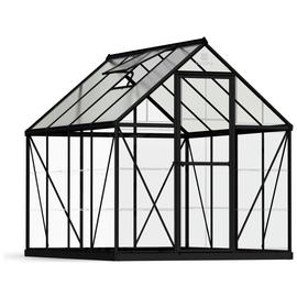 Palram Canopia Hybrid Black Greenhouse - 6 x 8ft