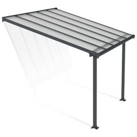 Palram Canopia Olympia 3 x 3.05m Patio Cover Grey Clear