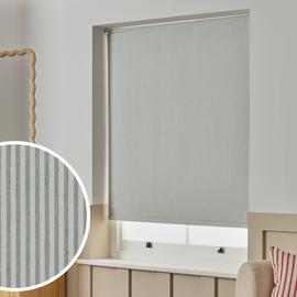 Habitat Stripe Blackout Blue Roller Blind