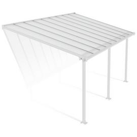 Palram Canopia Olympia 3 x 5.46m Patio Cover White Clear