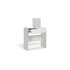 Argos Home Malibu 1 Drawer Dressing Table & Mirror - White
