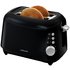 Cookworks 2 Slice Toaster - Black