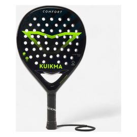 Decathlon Padel Racket Soft Comfort - Black Yellow