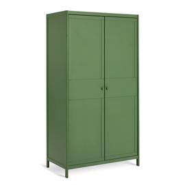 Habitat Bronte 2 Door Wardrobe - Green