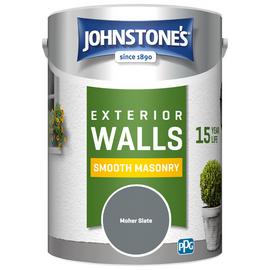 Johnstone's - Smooth Masonry Paint - Moher Slate - 5L